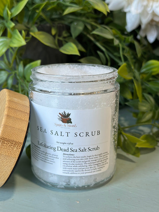Exfoliating Dead Sea Salt Scrub