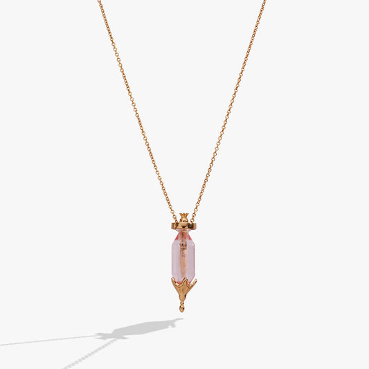 'You Are Loved' Potion Bottle Slider Necklace